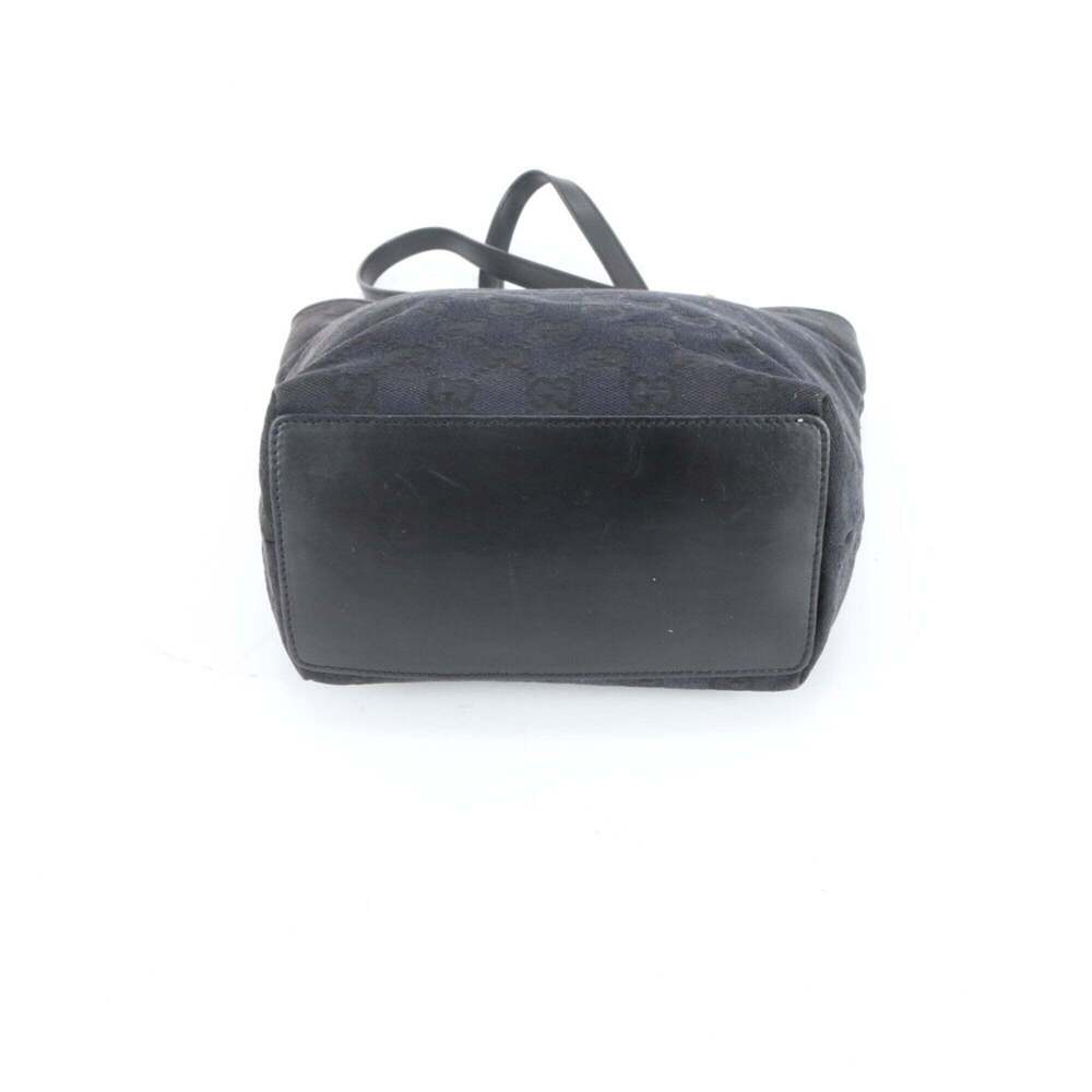 Gucci GG Canvas 002 1099 Leather Tote Bag, Handbag, Shoulder Black, Women's - Picture 6 of 9